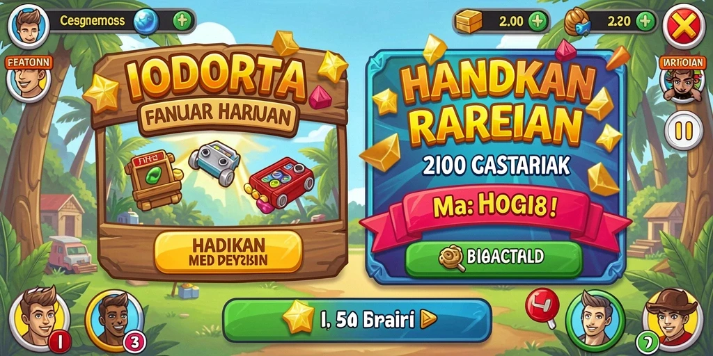 ricis77 - Tantangan seru di setiap level permainan.